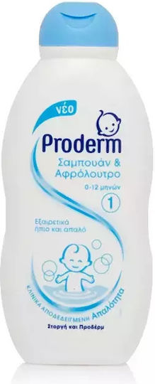 Proderm 2 σε 1 Σαμπουάν & Αφρόλουτρο με Χαμομήλι 200ml