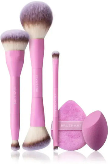 Brushart Doppelter Einsatz 5-teilige Essentials Pinsel & Schwämme Set