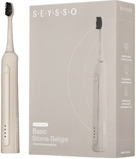 Seysso Basic Color Stone Beige Sonic Toothbrush