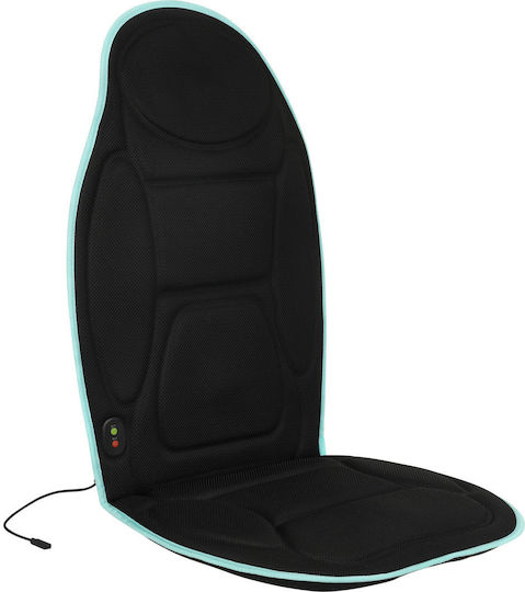Medivon Massage Mat for Neck Back and Body with Vibration and Heating Function Black