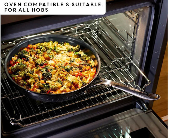 Tefal by Jamie Oliver Σετ Τηγάνια με Αντικολλητική Επίστρωση 2τμχ