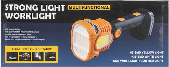 Handgehaltene Taschenlampe Usb Aufladung 7 Lichtintensitätsmodi Z-Tools Zts 8983