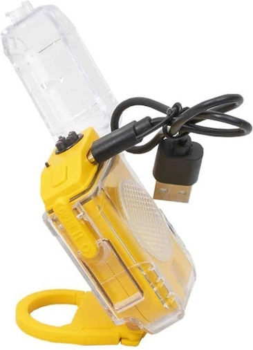 Lanternă 2-în-1 Suport pentru Brichetă 6 Moduri de Iluminare Încărcare Usb Z-tools Zts 8227