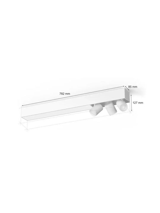 Philips Centris Centris Spot In White Colour