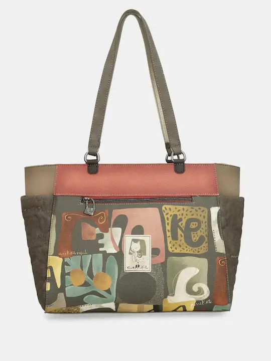 Women's Khaki Shoulder Bag