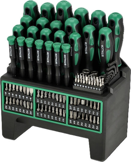 Stalco Screwdriver Set S-12399 114 Pieces