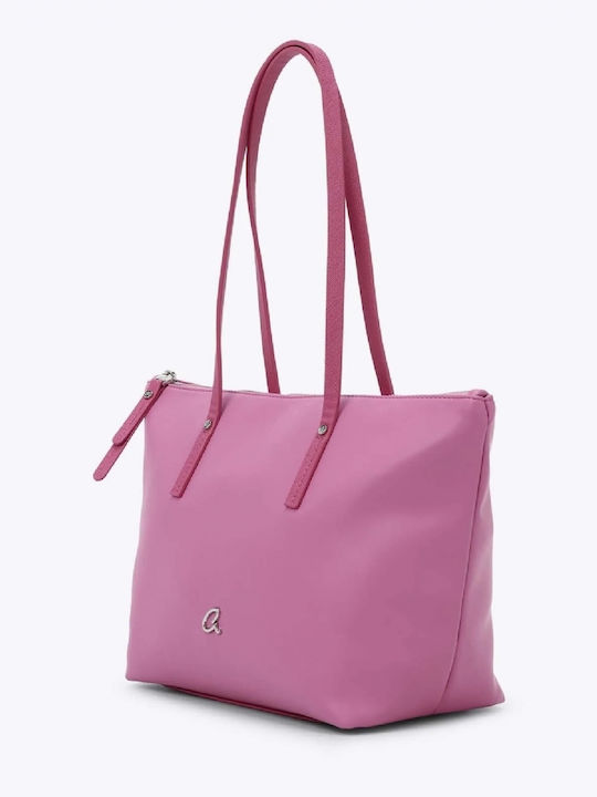 Damentasche Schulter Fuchsie