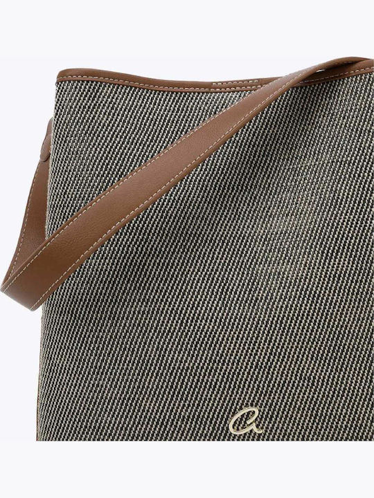 Straw Women's Shoulder Bag Black