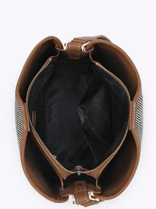 Straw Women's Shoulder Bag Black