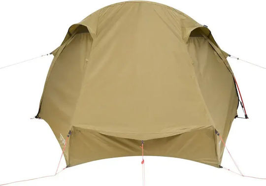 Nordisk Telemark 2.2 PU Camping Tent Tunnel Mountaineering Khaki 4 Seasons for 2 People Waterproof 3000mm 240x180x91cm Dark Olive Green