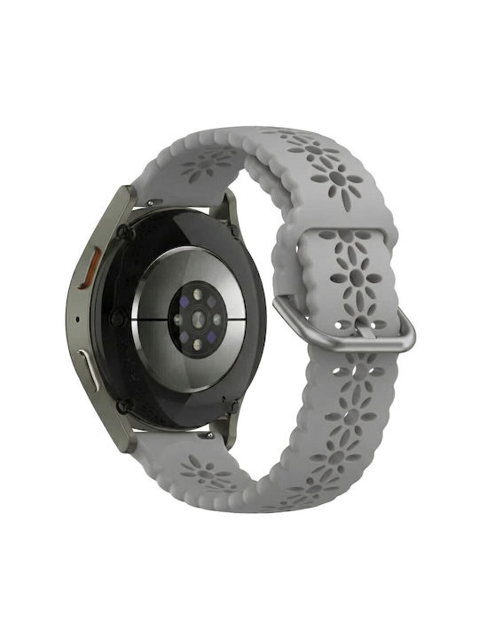 Λουράκι Γκρι (Galaxy Watch (46mm) / Gear S3Redmi Watch 5 Active / Watch 5 LiteGarmin Venu 4 45mmHuawei Watch GT/GT Pro 2/3/4/5 / Ultimate 46mmHonor Magic Watch 2Amazfit GTR 3 / GTR 3 ProRealme Watch S)