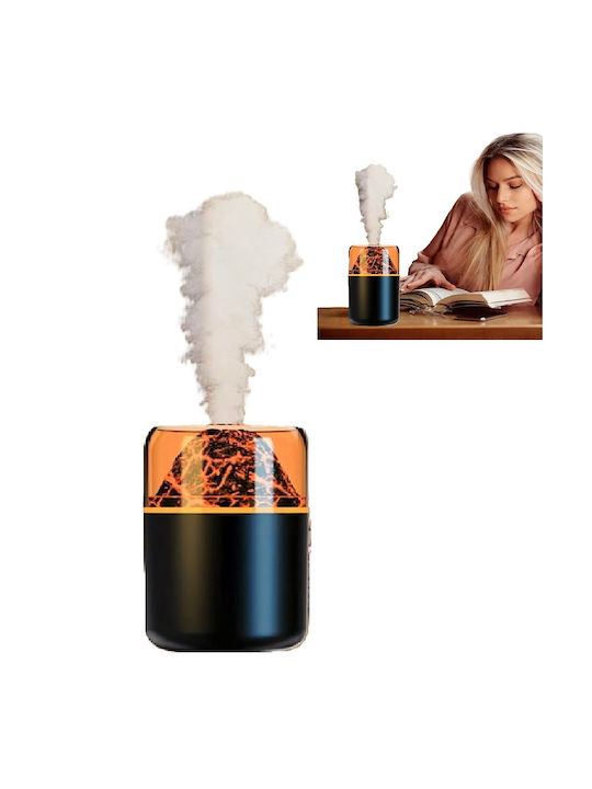 Dispozitiv Difuzor de Aromaterapie Ultrasonic cu Lumini LED Negru 180ml ZN1RCK3QWS1928