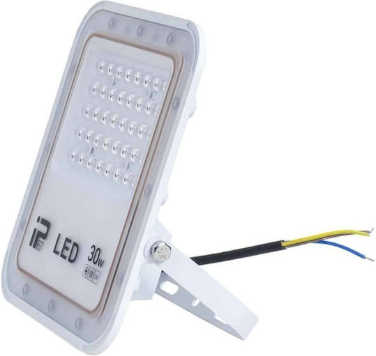 Wasserdichter LED Flutlichter 30W Kaltweiß 6000K IP66