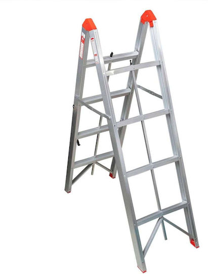 Aluminium Klappleiter 4 Stufen Max 150kg Zts 8079