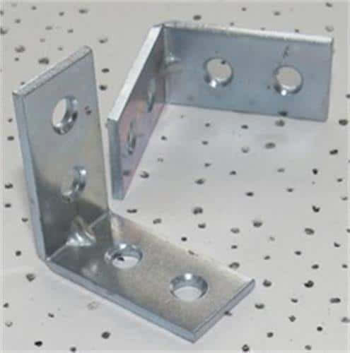Raft De Colț Din Lemn Culoare Argintie 15x25mm 4478