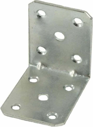 Raft De Colț Din Oțel Inoxidabil Culoare Argintie 50x40mm 4626