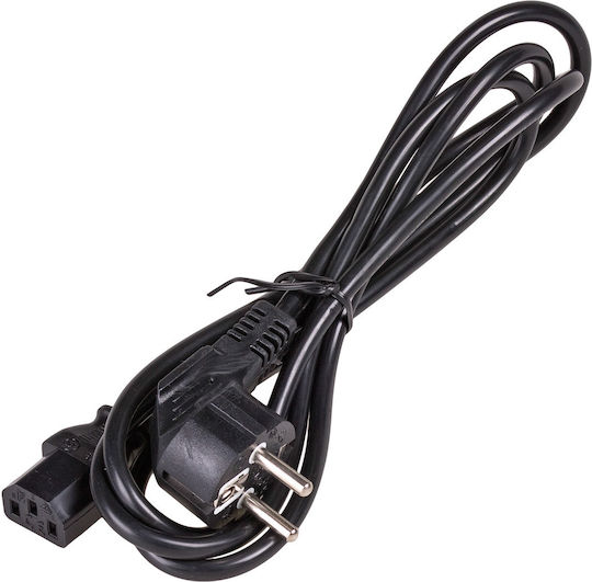 Pc Power Cable Cee 7/7 Iec C13 Ak-pc-01s Cu 3x1.5mm² 1.5m