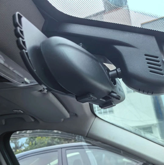 Oglindă Retrovisoare Auto Vedere Panoramică 160° Formă Convexă Lungime 29 Cm Suport Oglindă