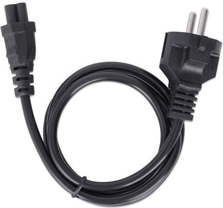 Manhattan IEC C5 - IEC C5 Cable 3m Μαύρο 356602