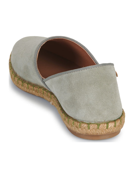 Damen Espadrilles in Grün Farbe