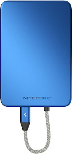 NiteCore Pocket 5 MagSafe Power Bank 5000mAh 22.5W Blue