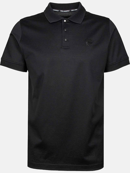 Polo Short Sleeve Blouse Black