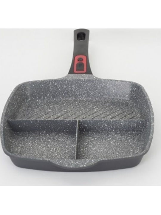 Grătar din Aluminiu cu Acoperire din Piatră 28cm