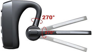 Blavec Voyager 1 In-ear Bluetooth Handsfree Headphones Black