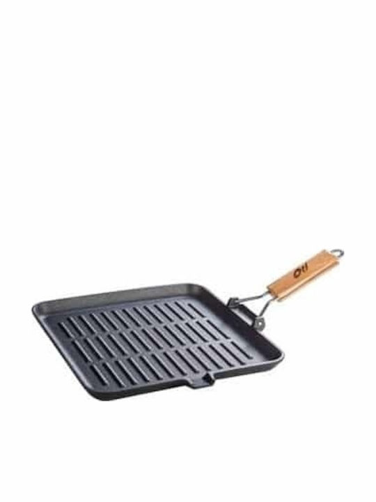 Gourmet Grill aus Gusseisen mit Antihaftbeschichtung