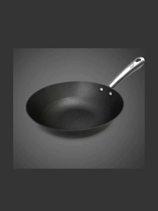 Wok από Μαντέμι με Αντικολλητική Επίστρωση 28cm