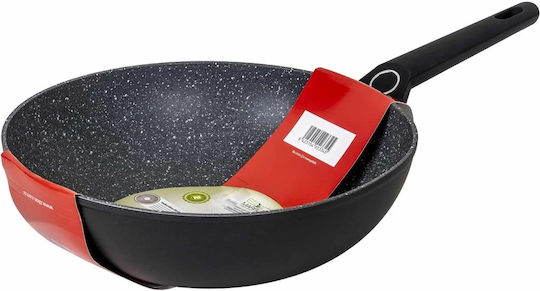 Wok από Αλουμίνιο με Επίστρωση από Πέτρα 28cm