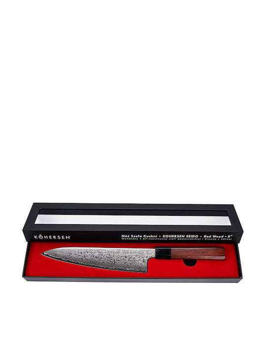 Kohersen Cuțit Chef Din Oțel Damasc 20.3cm