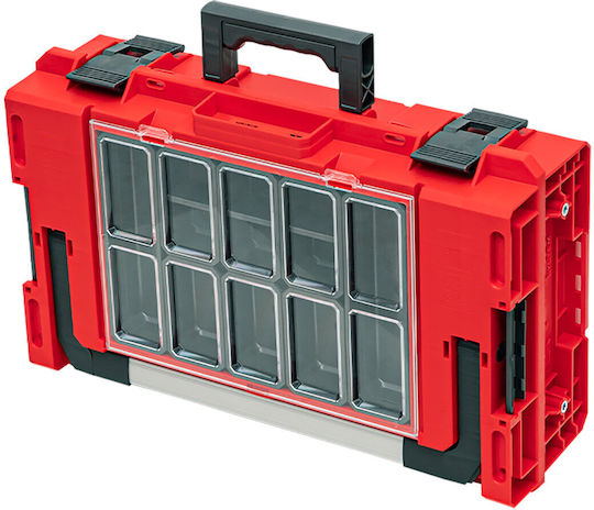 Qbrick One 200 2.0 Expert Rotes Ultra Hd Benutzerdefinierter Werkzeugkoffer