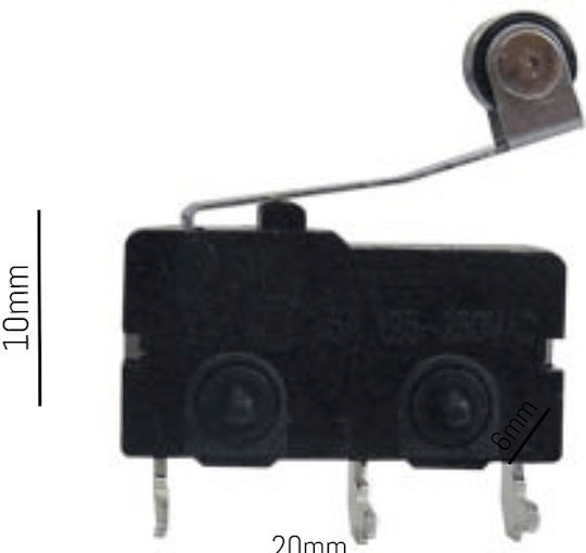 Micro Switch Ελασμα & Rlr R A Ειδικο Sm-05h-73c01-1-z Zpy