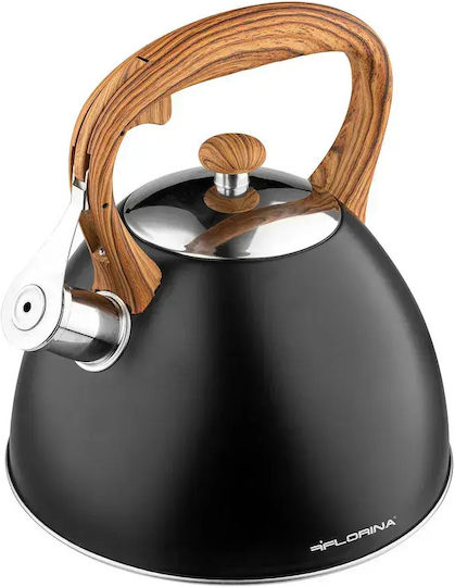 Florina Βραστήρας Ανοξείδωτος Μαύρη 2500ml