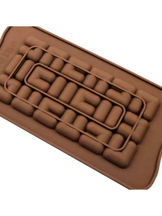 Formă Pentru Bomboane De Ciocolată Din Silicon 3x3cm