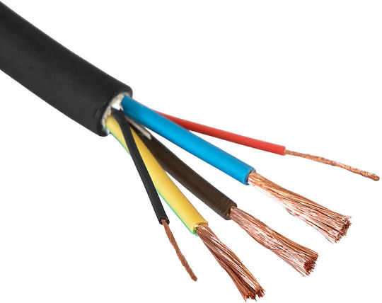 Electric Car Charging Cable Ak-sc-e24 Cu 3x6mm² + 2x0.75mm² 1-phase 32a 450/750v 1m
