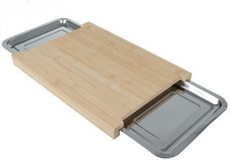 Tocătoare De Bucătărie Pentru Pâine Din Bambus Bej 40x28.5cm