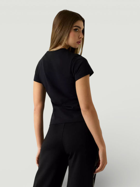 Guess T-Shirt Μαύρο