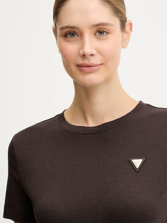 Γυναικείο T-shirt Brown