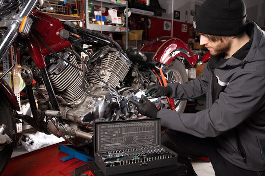 Stalco Касетен Ключ с Гедоре 67 Бройки