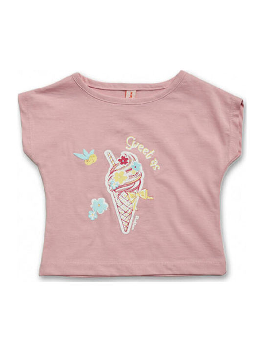 Kinderbekleidungssets mit Sommer Shorts 2 Stück Rosa Mint
