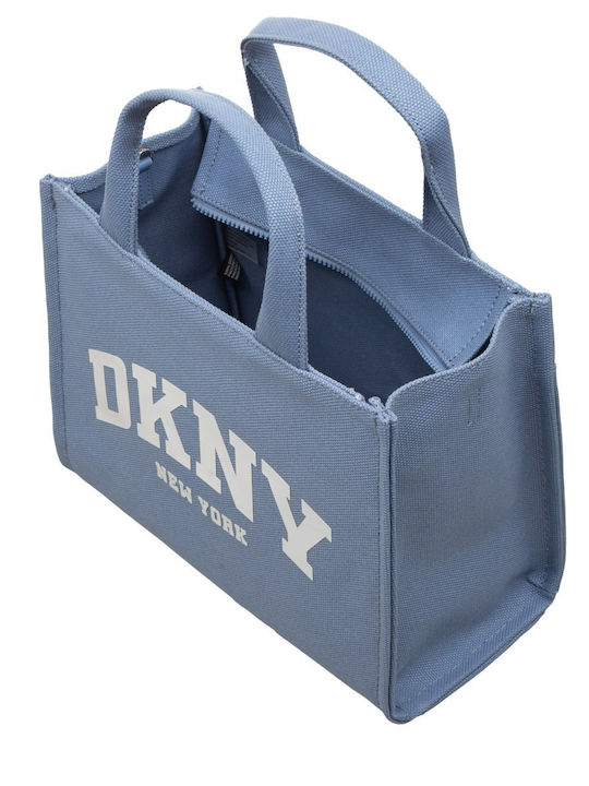 Hadlee Υφασμάτινη Γυναικεία Τσάντα Tote Χειρός Navy Μπλε