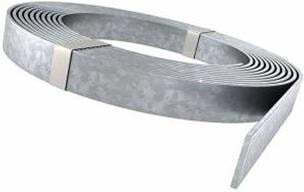 Bandă Galvanizată 30×4 Mm 1 Kg/50m Gri Metalizat Bazit30x4