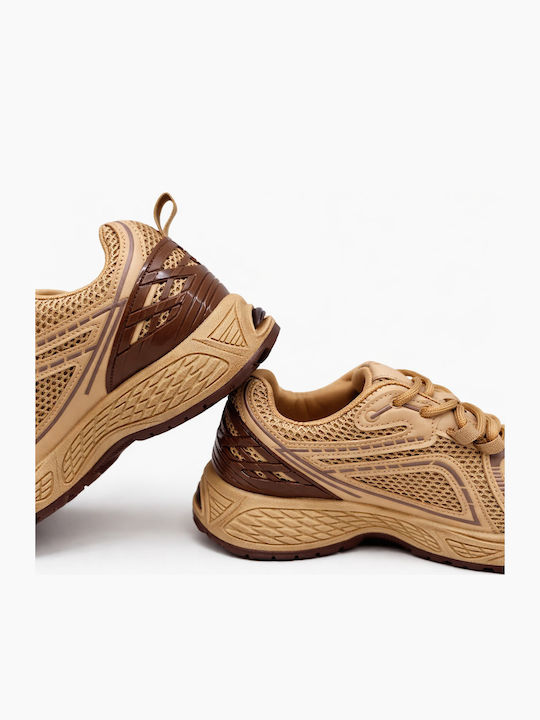 Men's Beige Sneakers