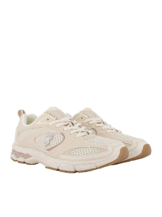 Damen Sneakers Beige