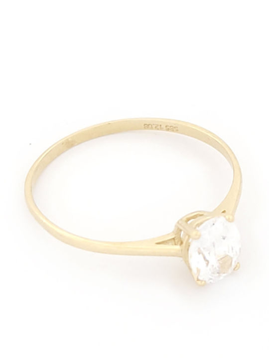 Μονόπετρο από Χρυσό 14K Μονόπετρο από Χρυσό 14K