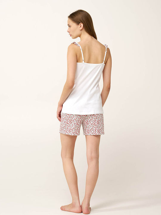 Vamp Summer Cotton Babydoll White
