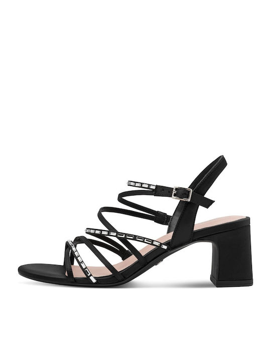 Fabric Sandals Black