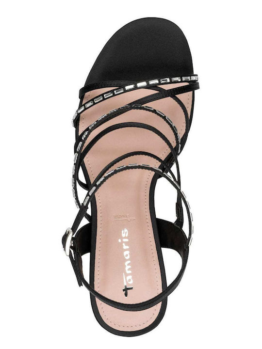 Fabric Sandals Black